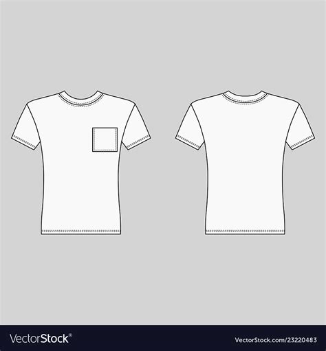 Tshirt With Pocket Template